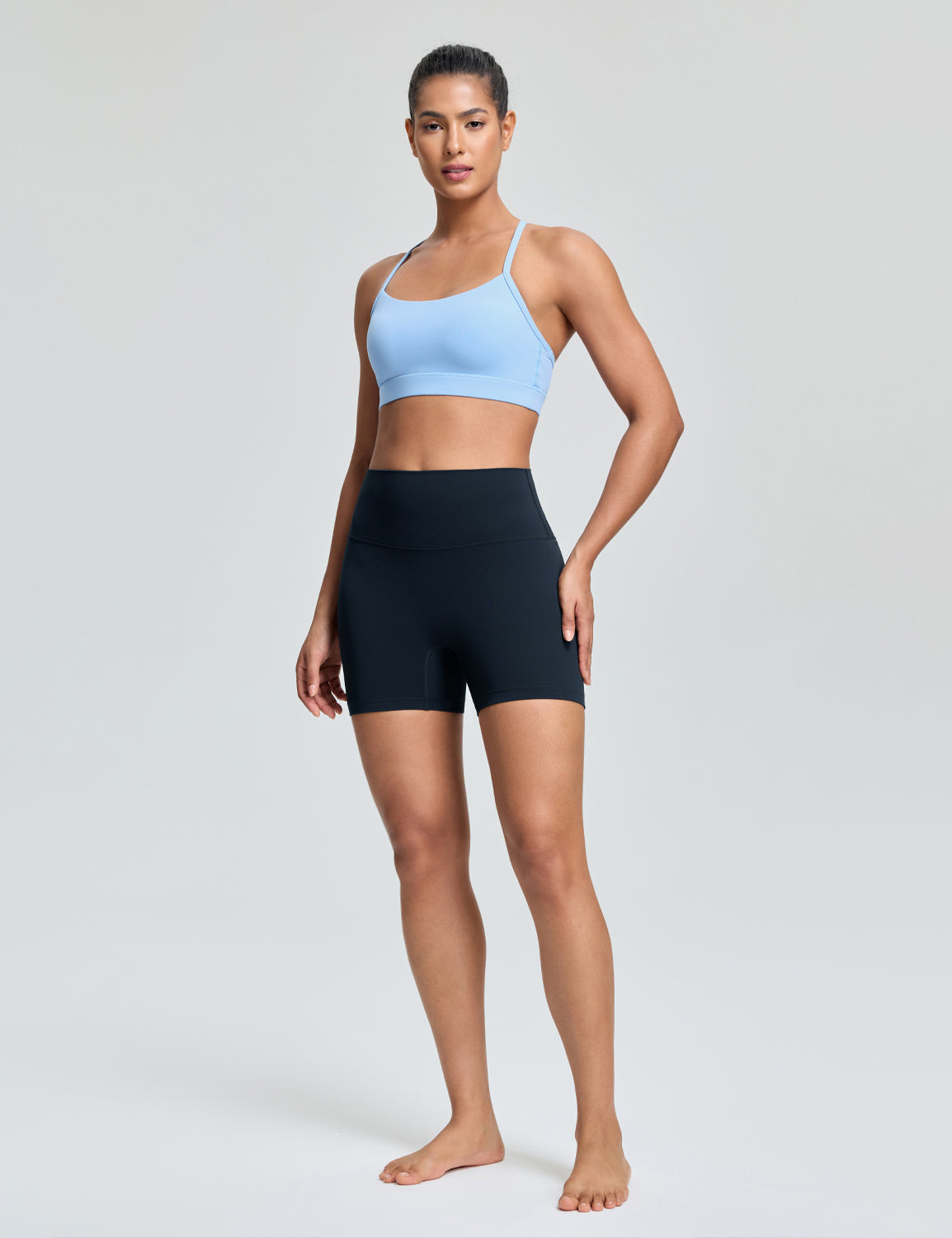 No Front Seam Athletic Shorts