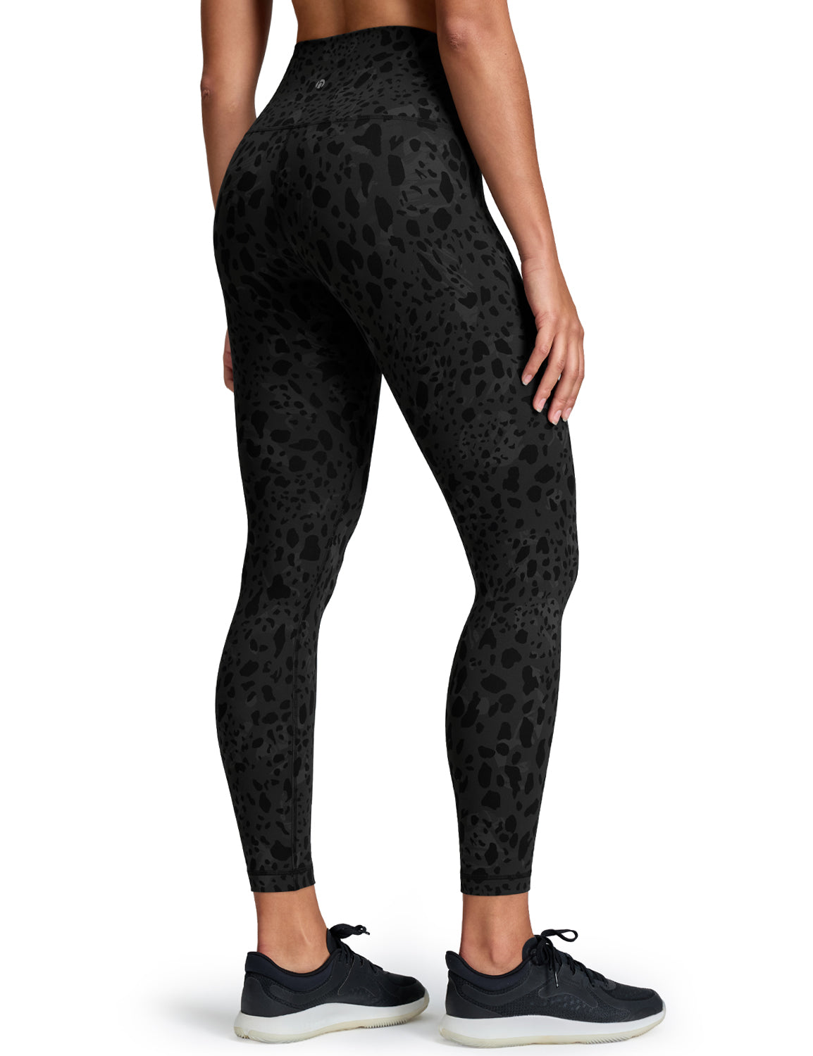 Leggings Black Cheetah