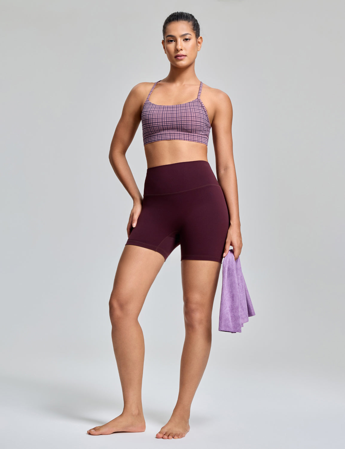 No Front Seam Athletic Shorts