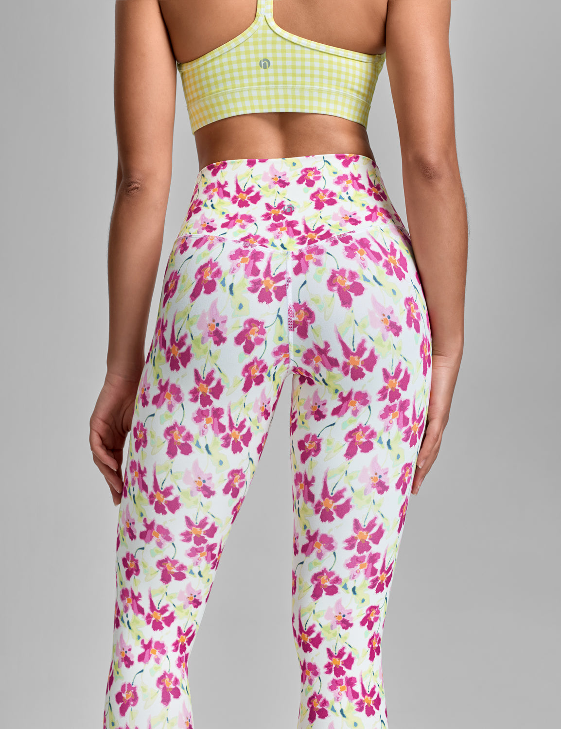 Yoga Leggings Capri Floral