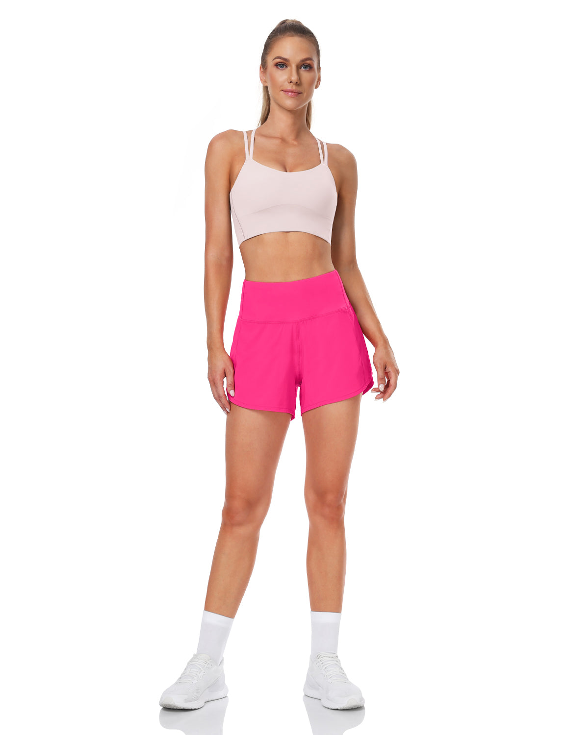 Running Shorts Dazzling Pink
