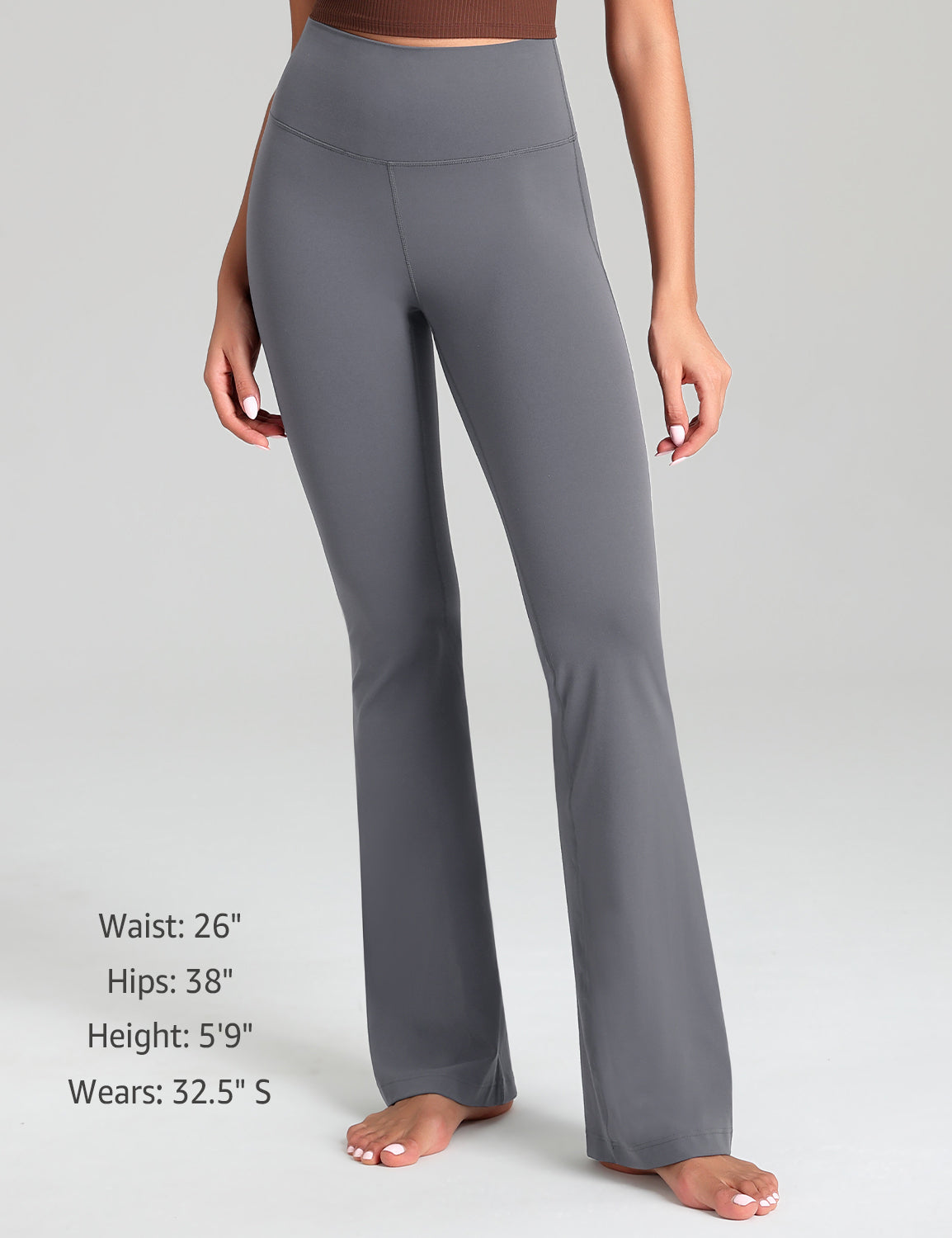 Mellow Flare Leggings Solar Grey
