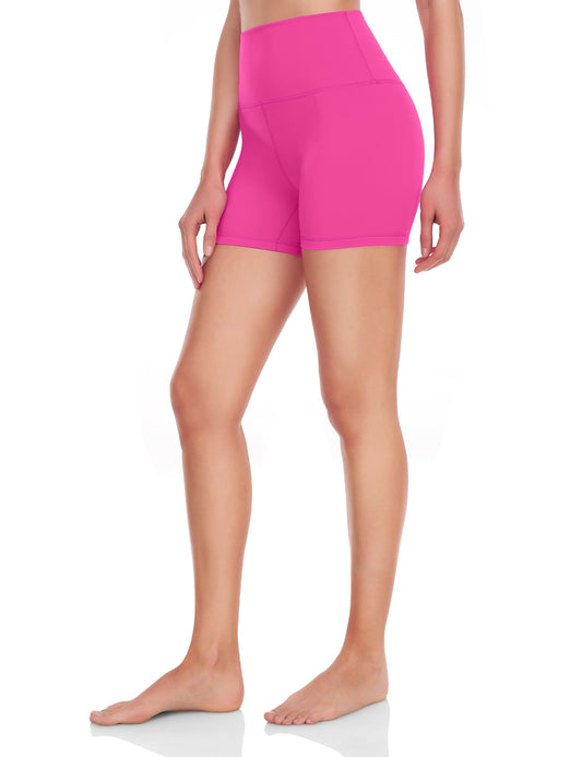 workout pro 4inch biker shorts Sonic Pink