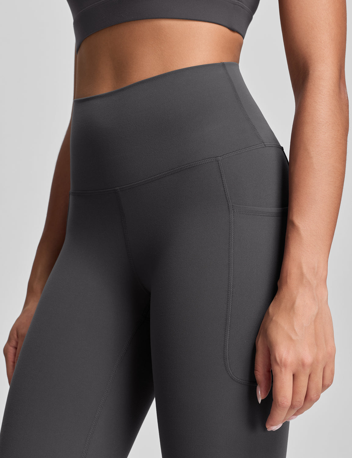 Pockets leggings Java Coffee