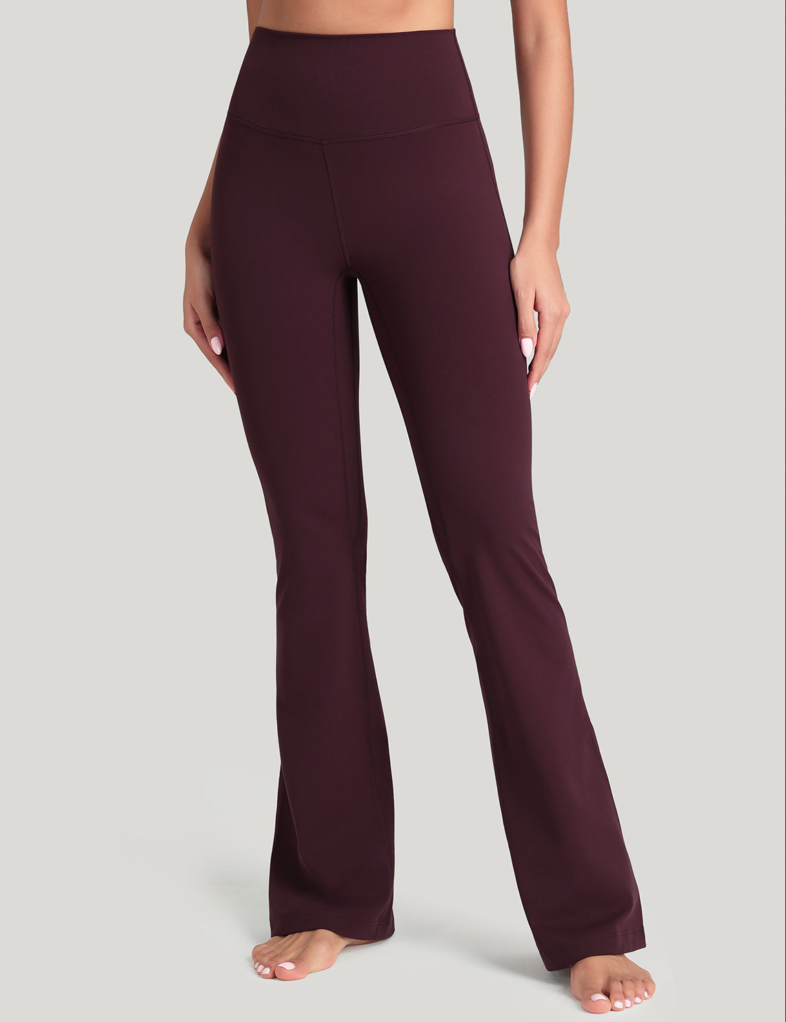 Harmony Flare Leggings Dark Plum