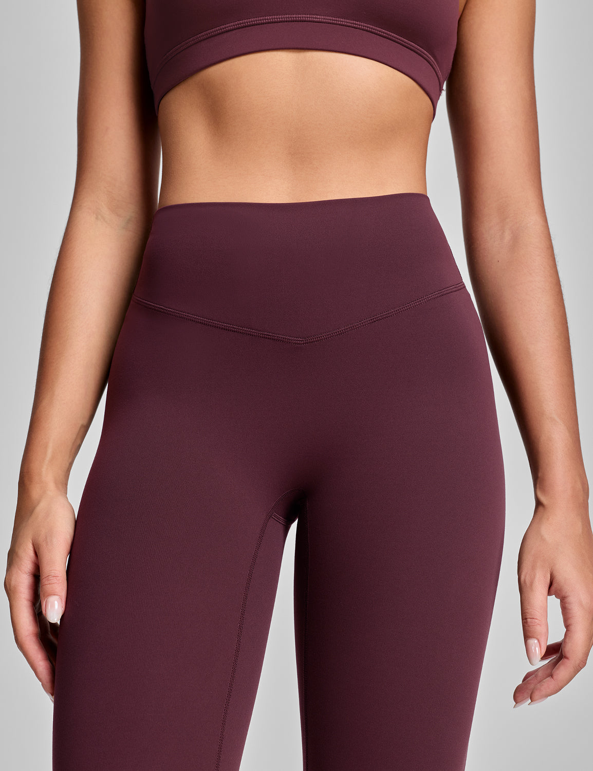 No Front Seam Yoga Leggings