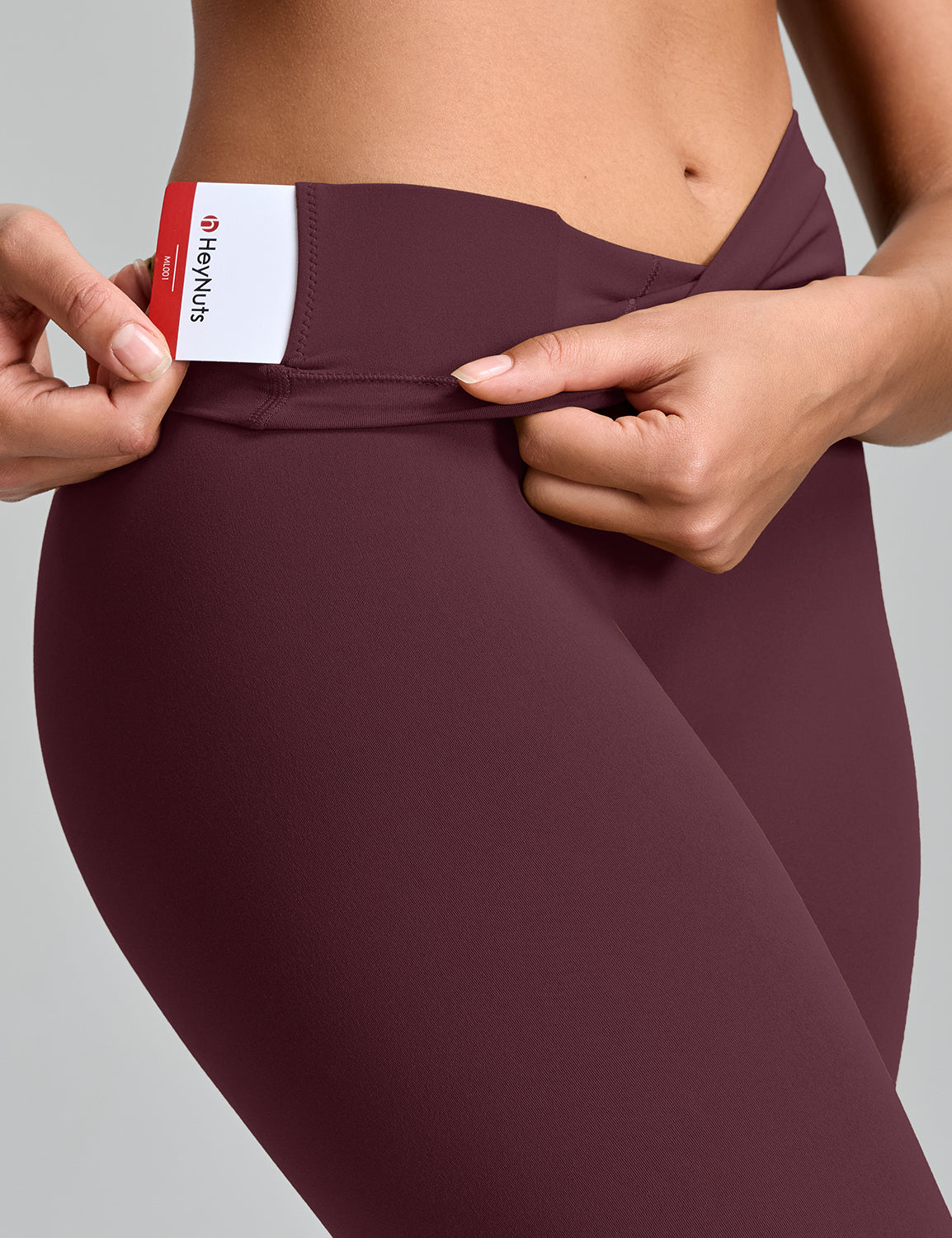 No Front Seam Yoga Leggings 25''