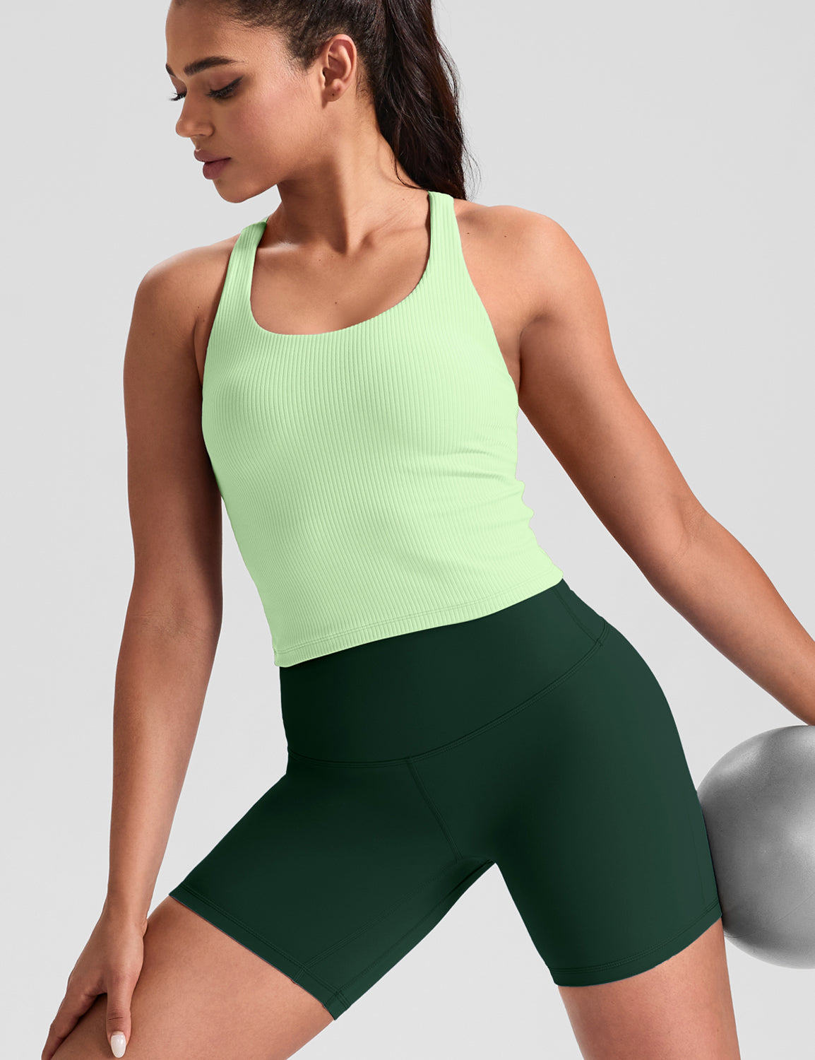 Zeal Bra Longline Ribbed, A-D Cups