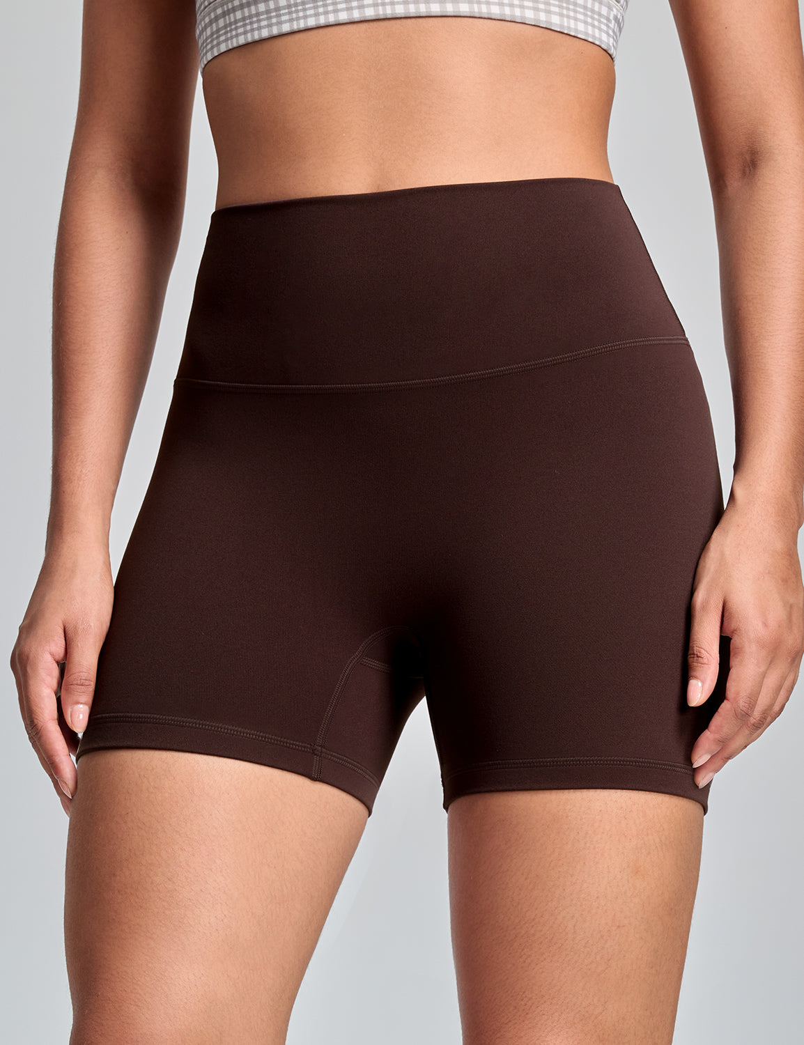No Front Seam Athletic Shorts