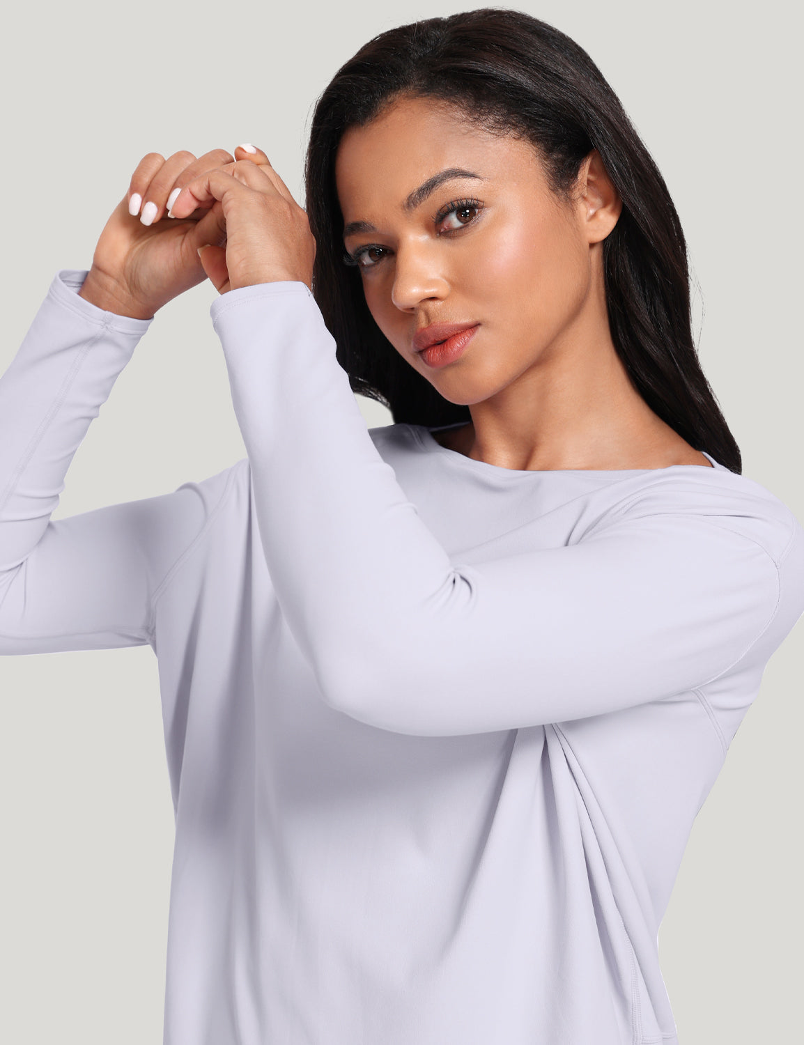 boat neck short long sleeve shirts