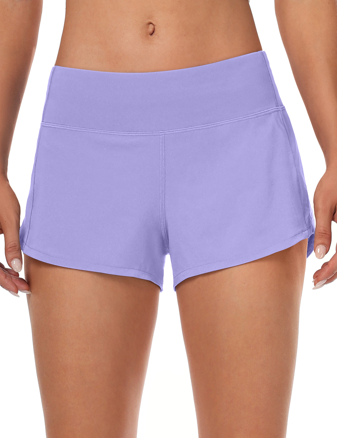 Running Shorts Dark Lavender