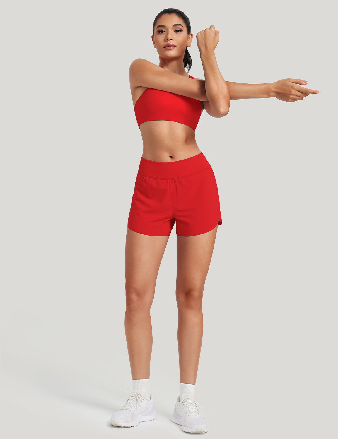 Running Shorts True Red
