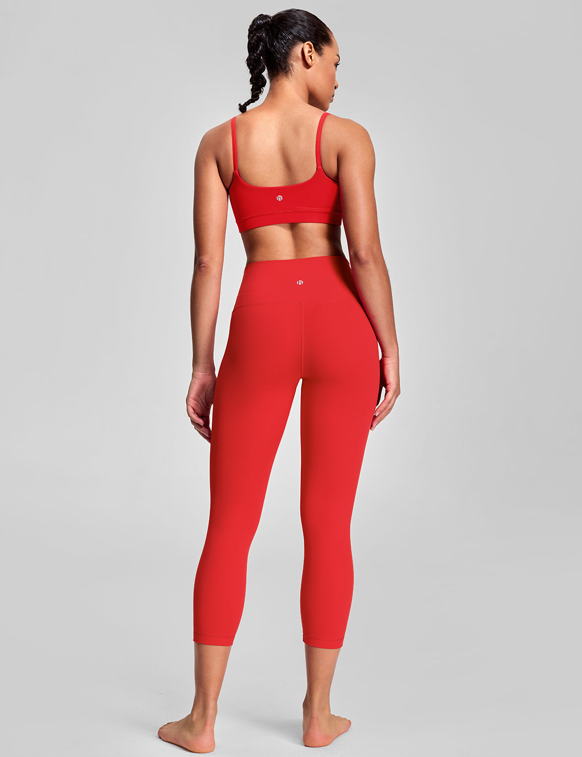 Yoga Leggings Lava Cake Grid