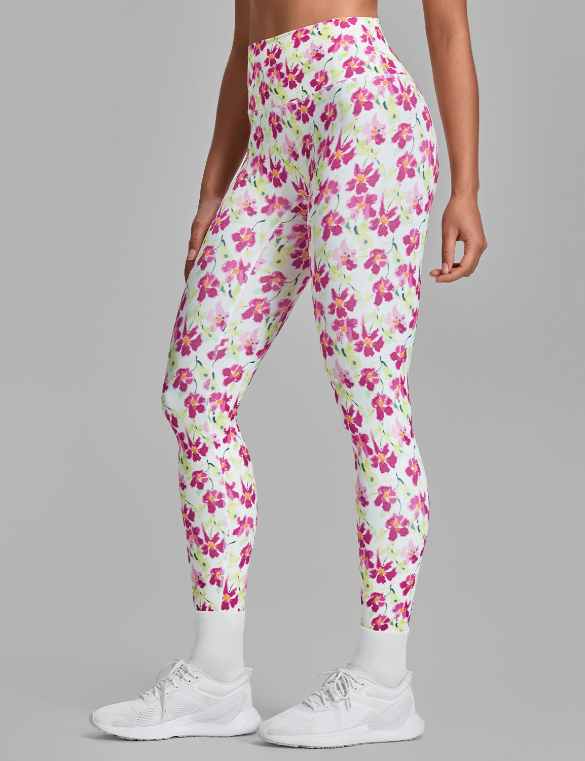Yoga Leggings Capri Floral