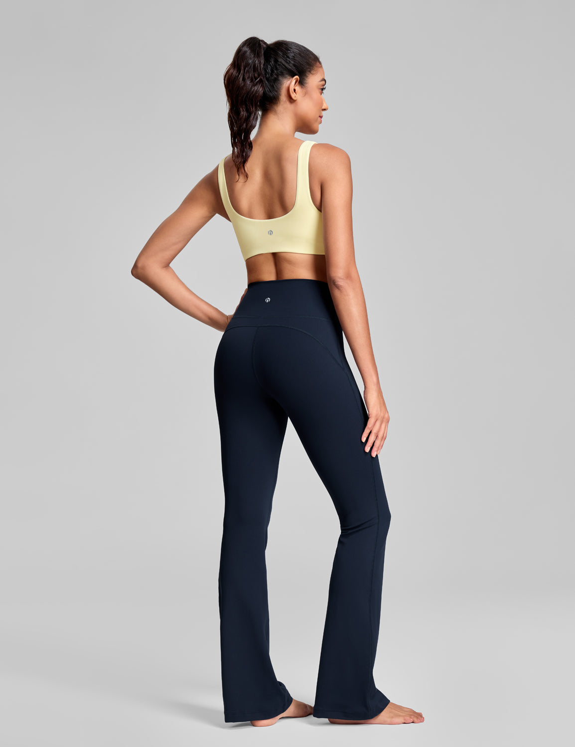 Mellow Flare Leggings No Front Seam