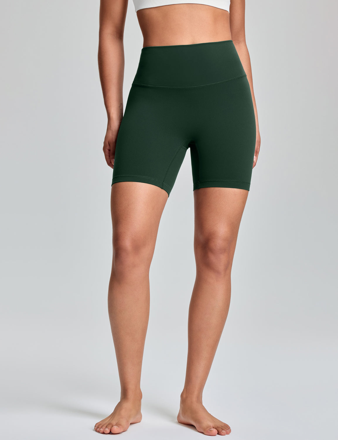 No Front Seam Athletic Shorts