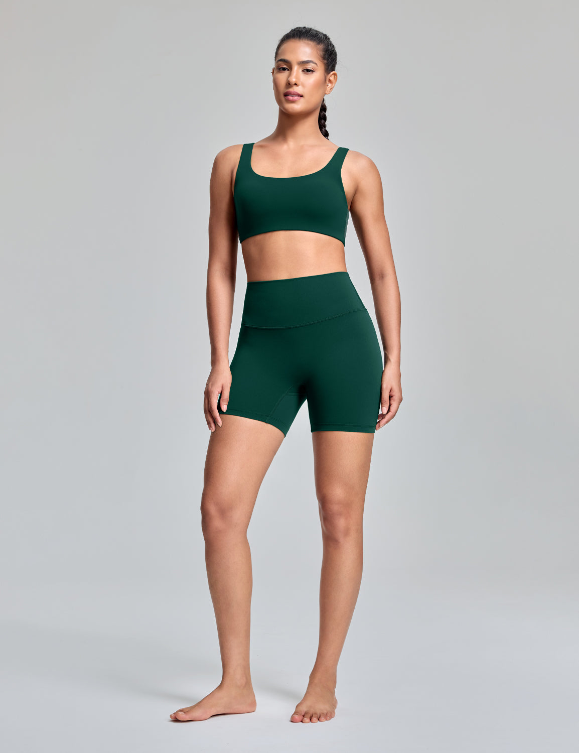 No Front Seam Athletic Shorts