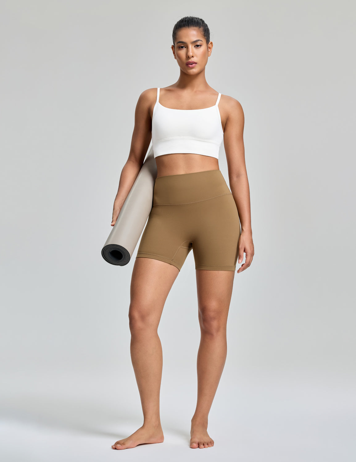 No Front Seam Athletic Shorts
