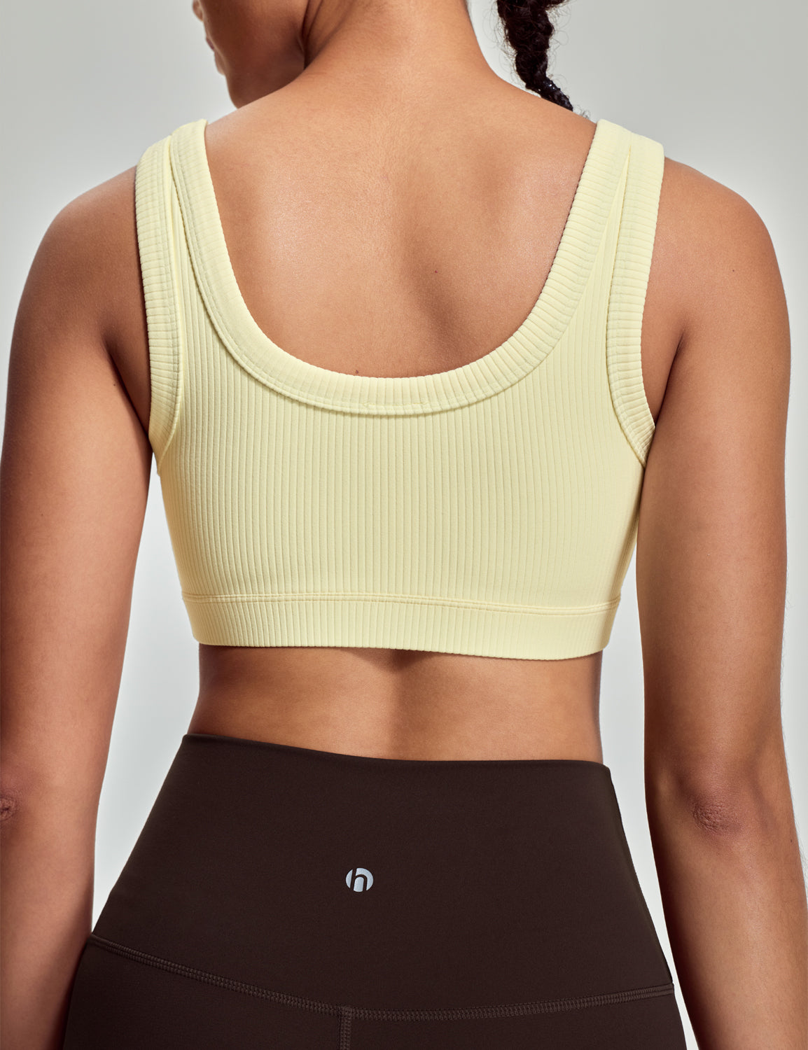 U Back Ribbed Bras, A-D Cups