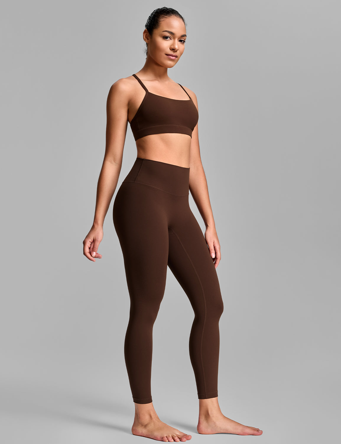 Yoga Leggings Allspice Brown