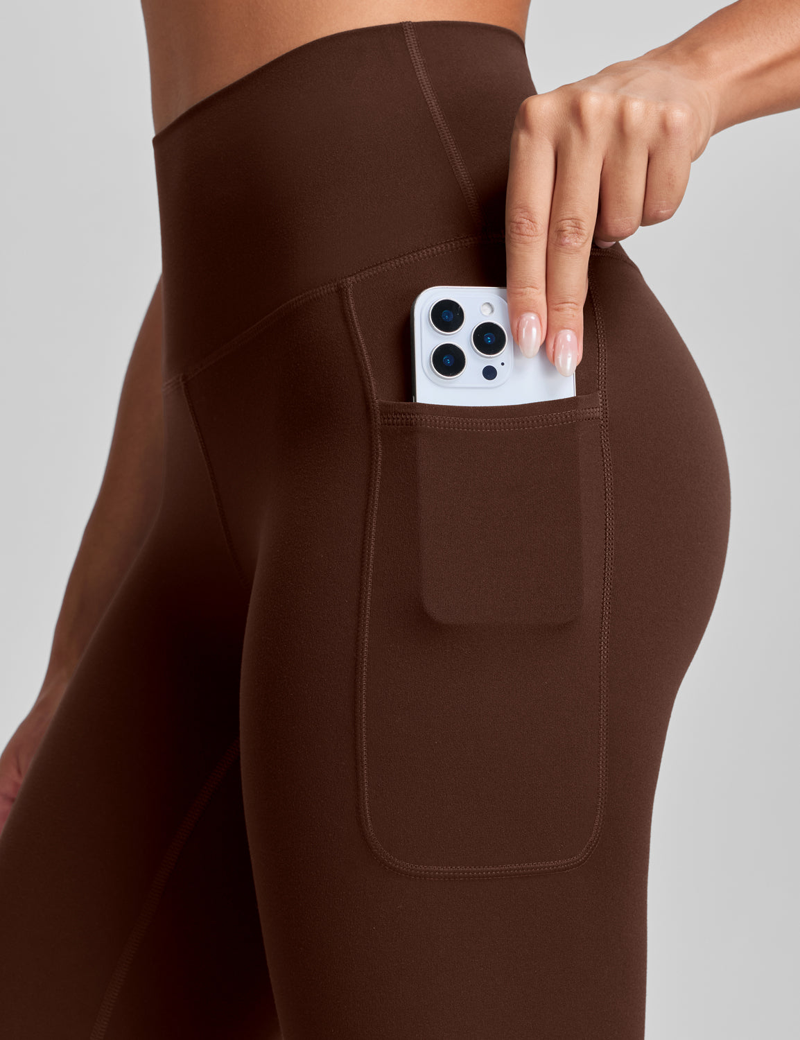Pockets leggings Allspice Brown