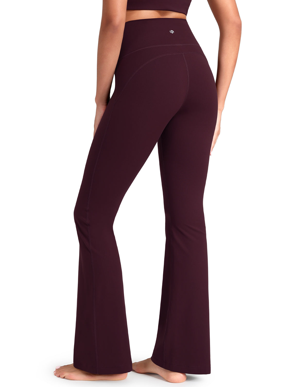 Mellow Flare Leggings Dark Plum