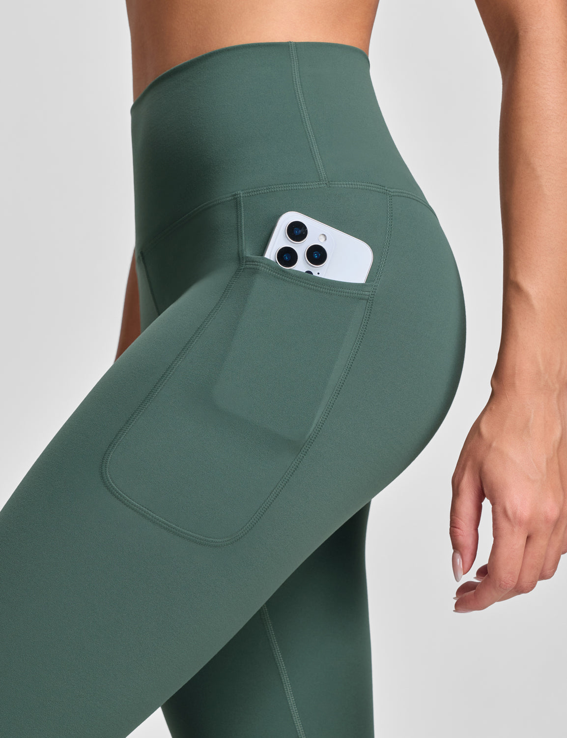 Pockets leggings Cassis