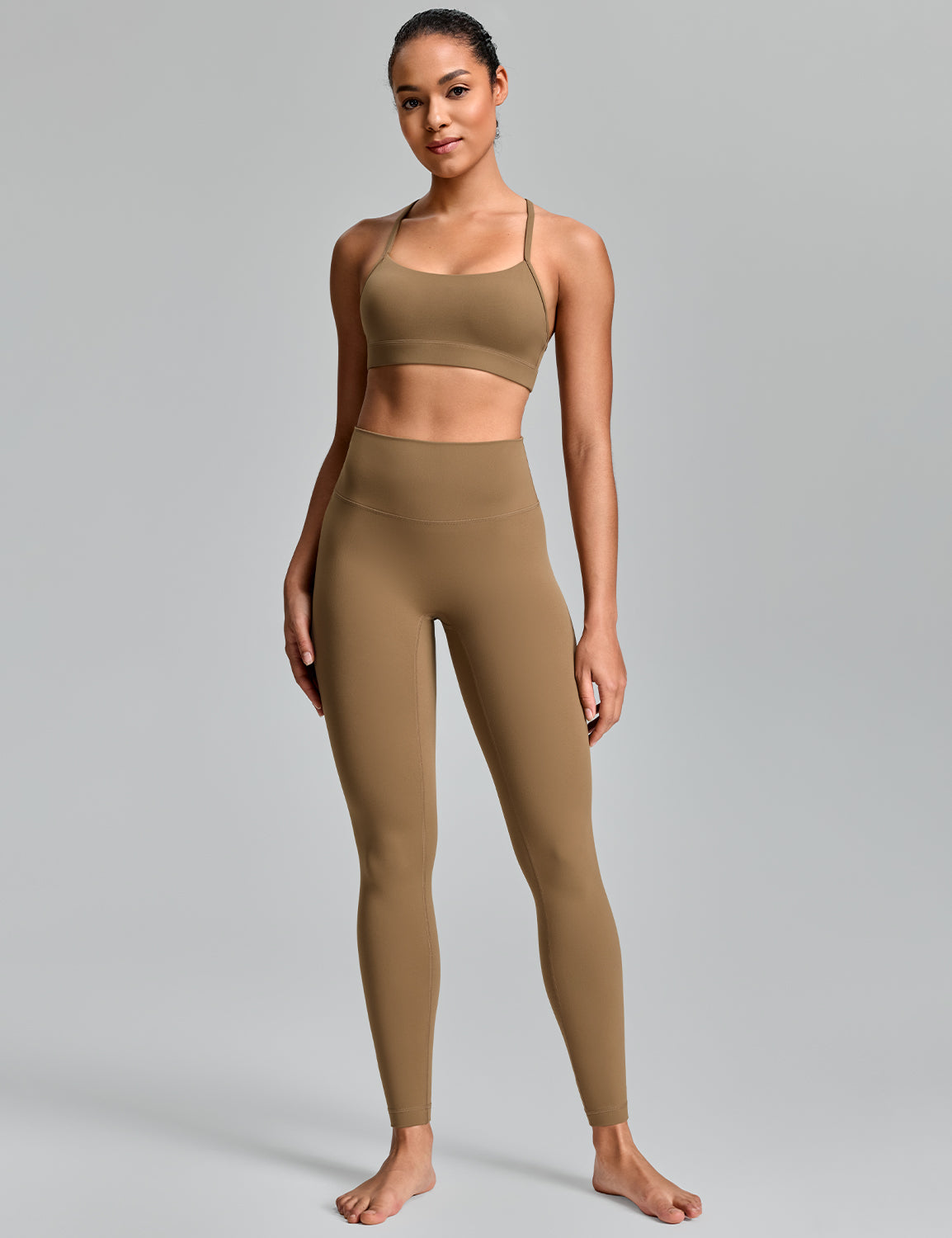 Yoga Leggings Dark Plum