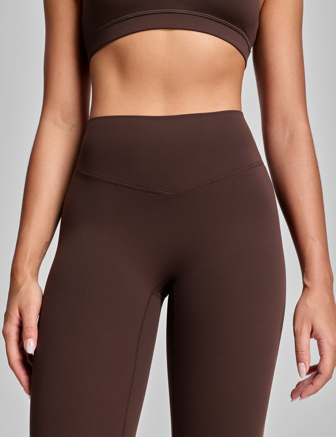 No Front Seam Yoga Leggings