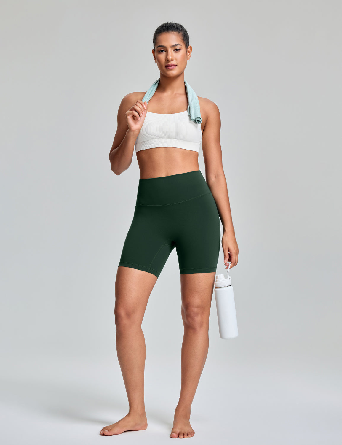 No Front Seam Athletic Shorts