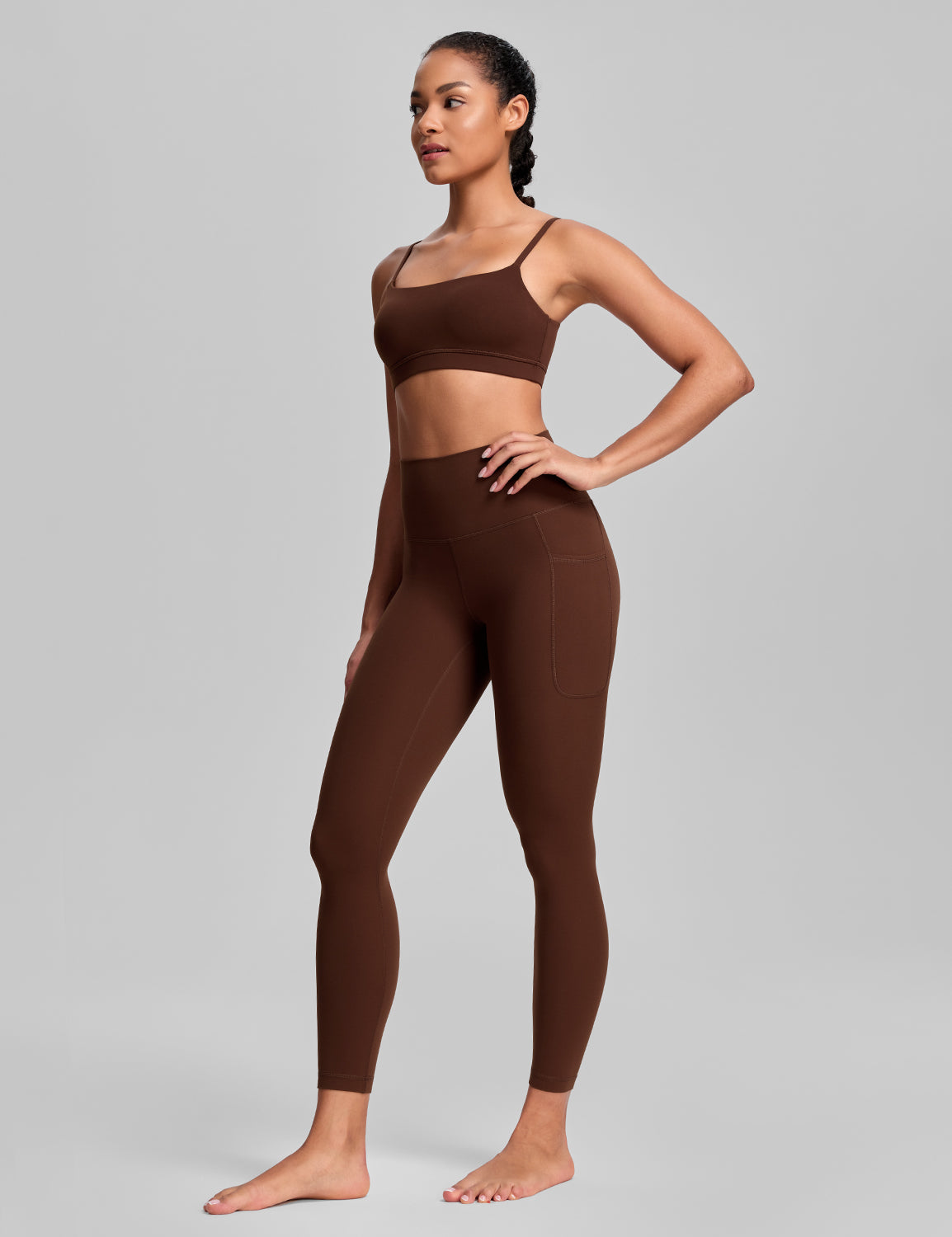 Pockets leggings True Red