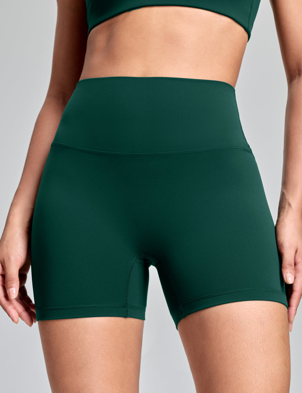 No Front Seam Athletic Shorts