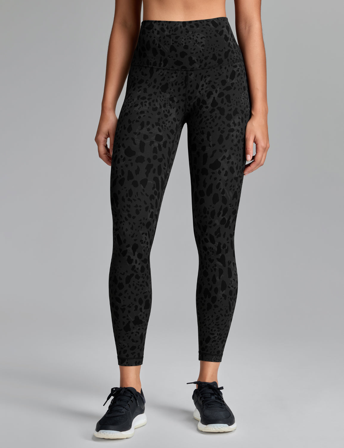 Leggings Black Cheetah