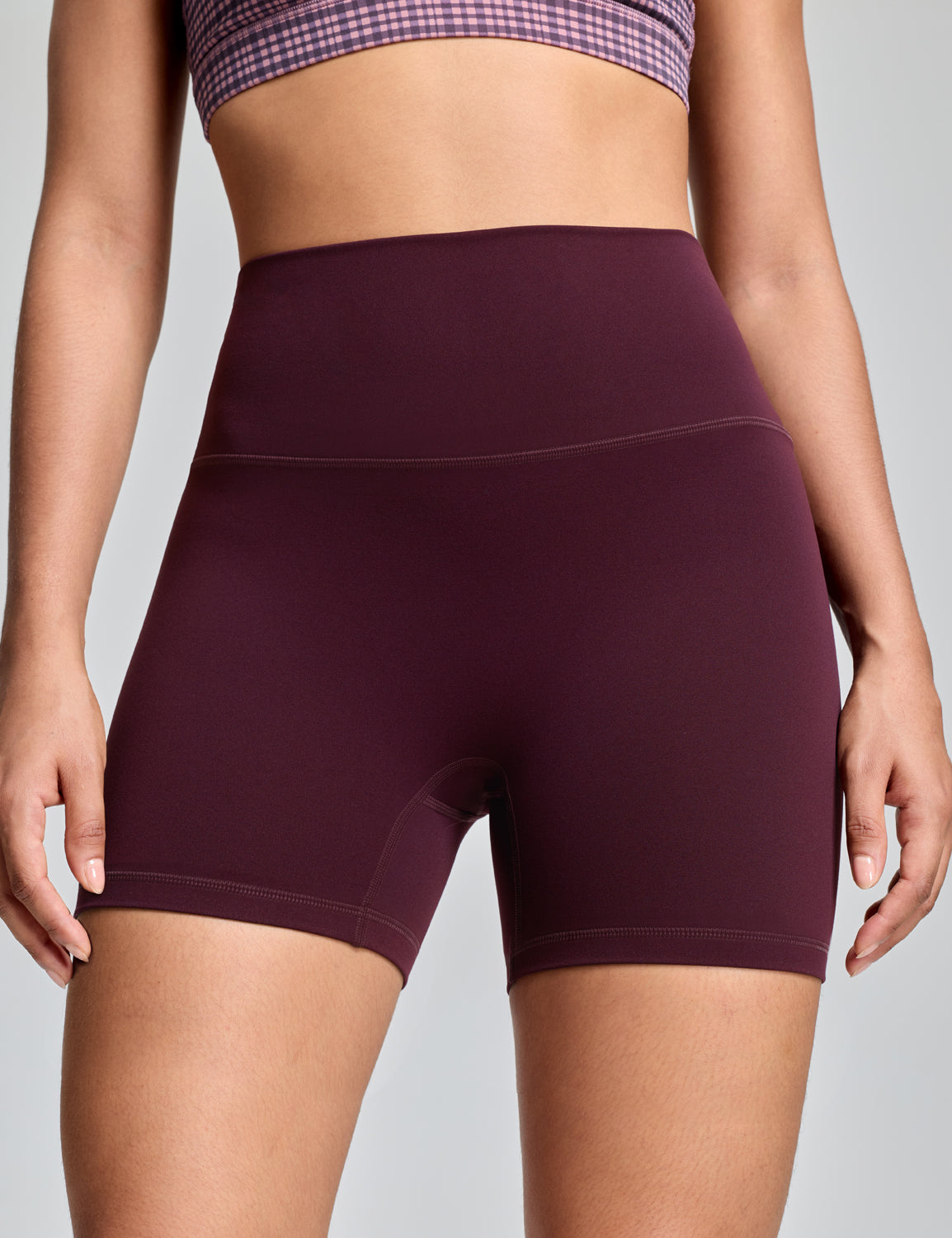No Front Seam Athletic Shorts