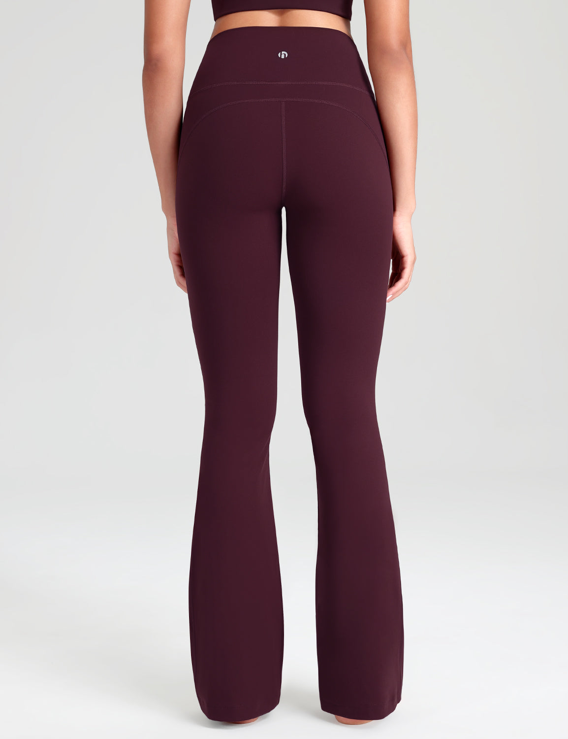 Mellow Flare Leggings Dark Plum