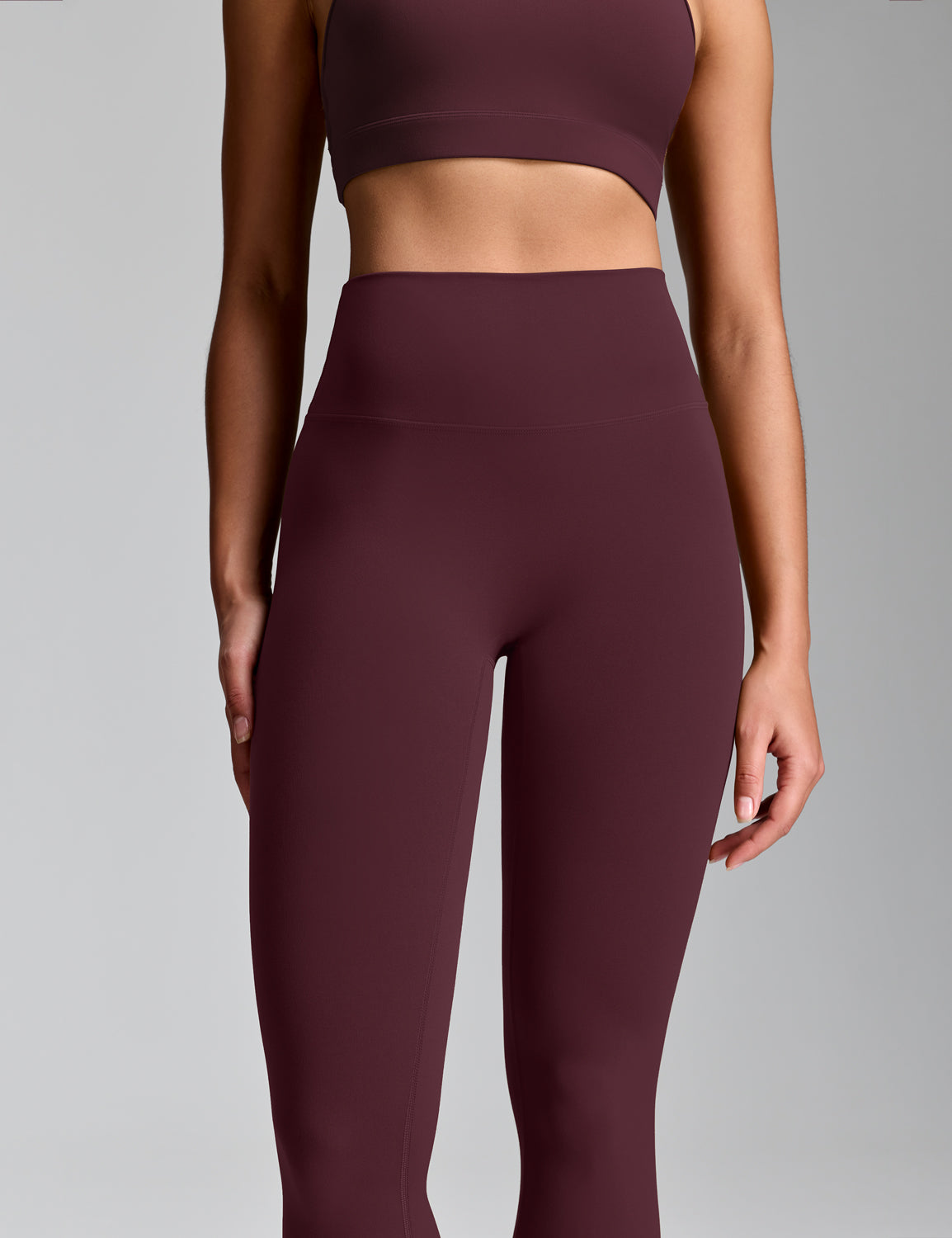 No Front Seam Yoga Leggings 28''