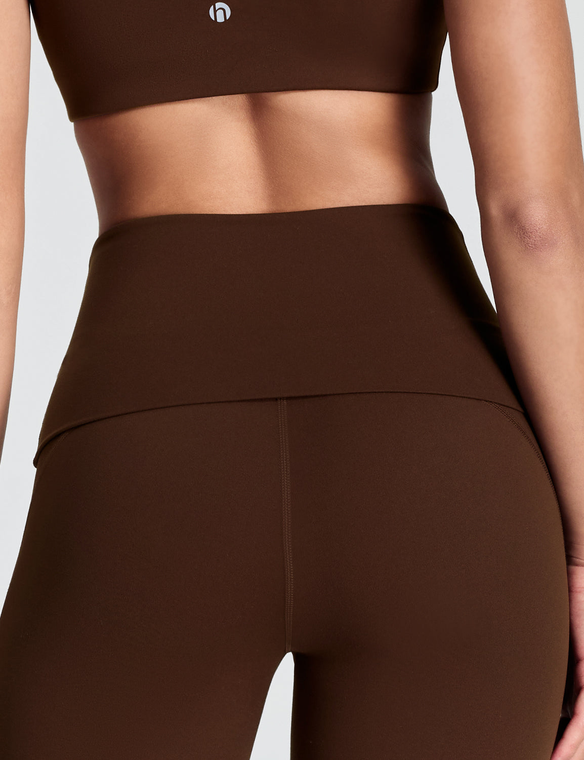 Mellow Foldover-Waist Flared Leggings 30.5"