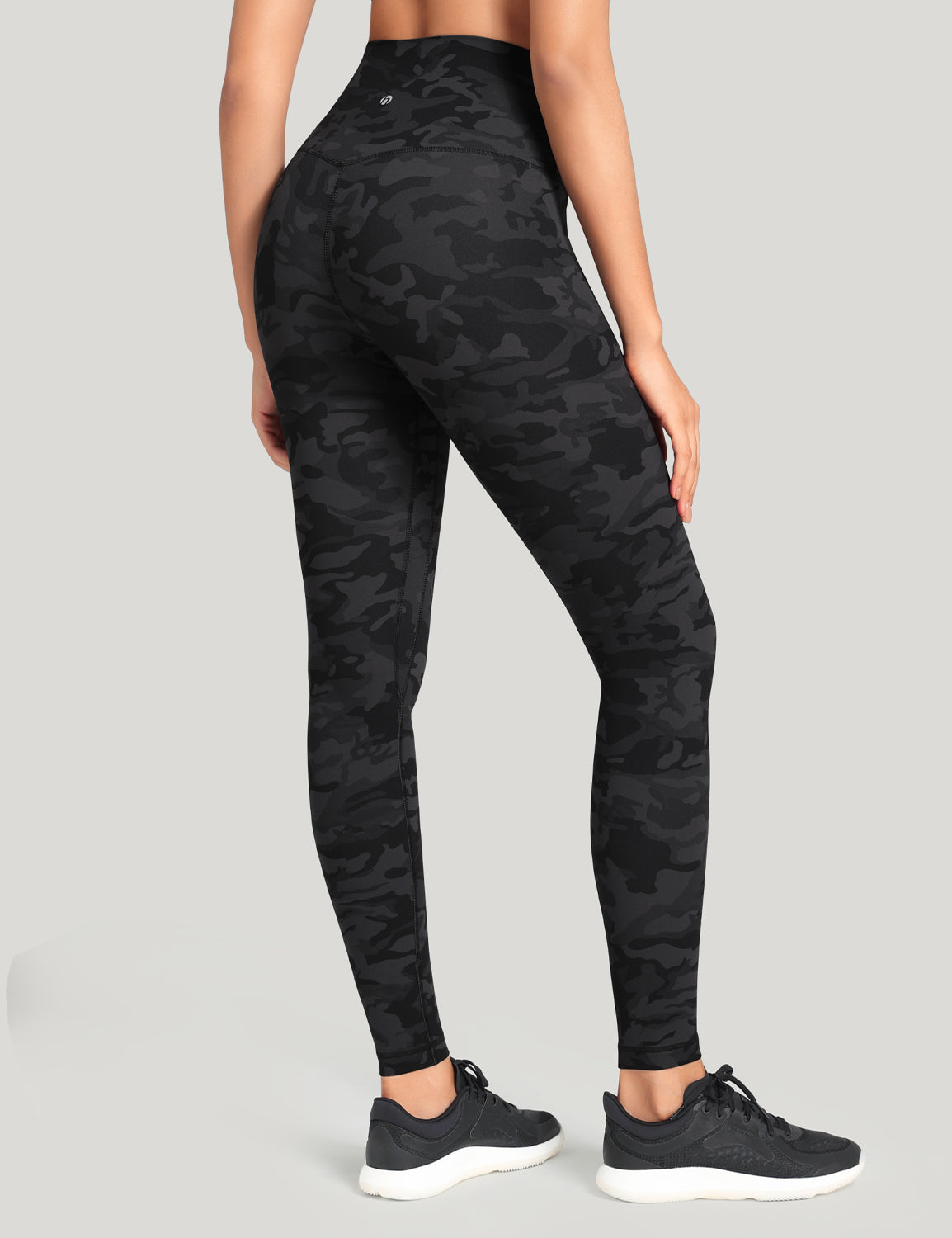 HeyNuts Workout Pro Full Length Yoga Leggings for Tall Women, Tummy Control Compression Athletic Yoga Pants 28''