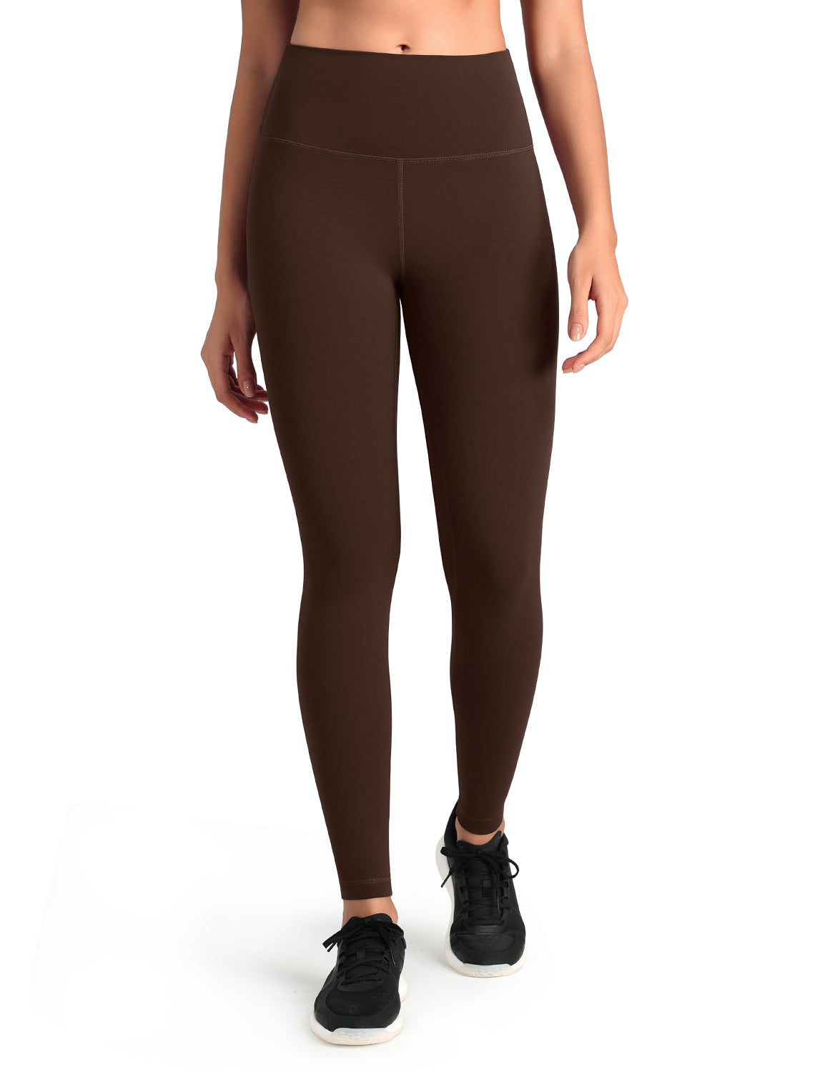 HeyNuts Workout Pro Full Length Yoga Leggings for Tall Women, Tummy Control Compression Athletic Yoga Pants 28''