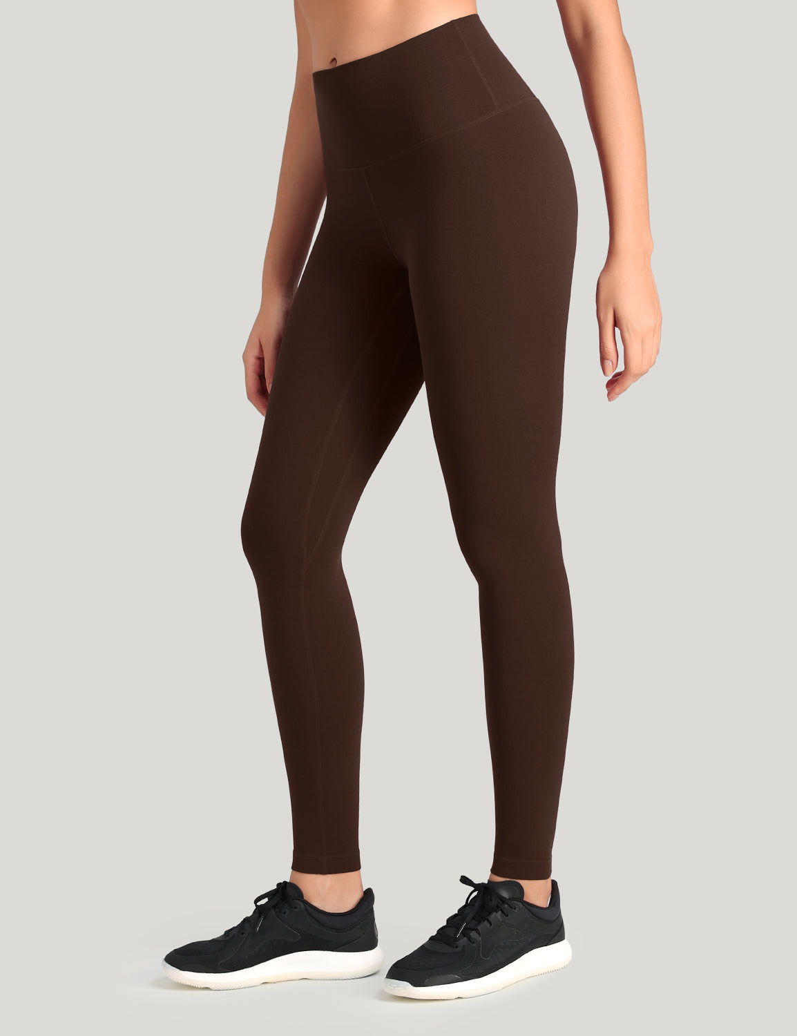 HeyNuts Workout Pro Full Length Yoga Leggings for Tall Women, Tummy Control Compression Athletic Yoga Pants 28''