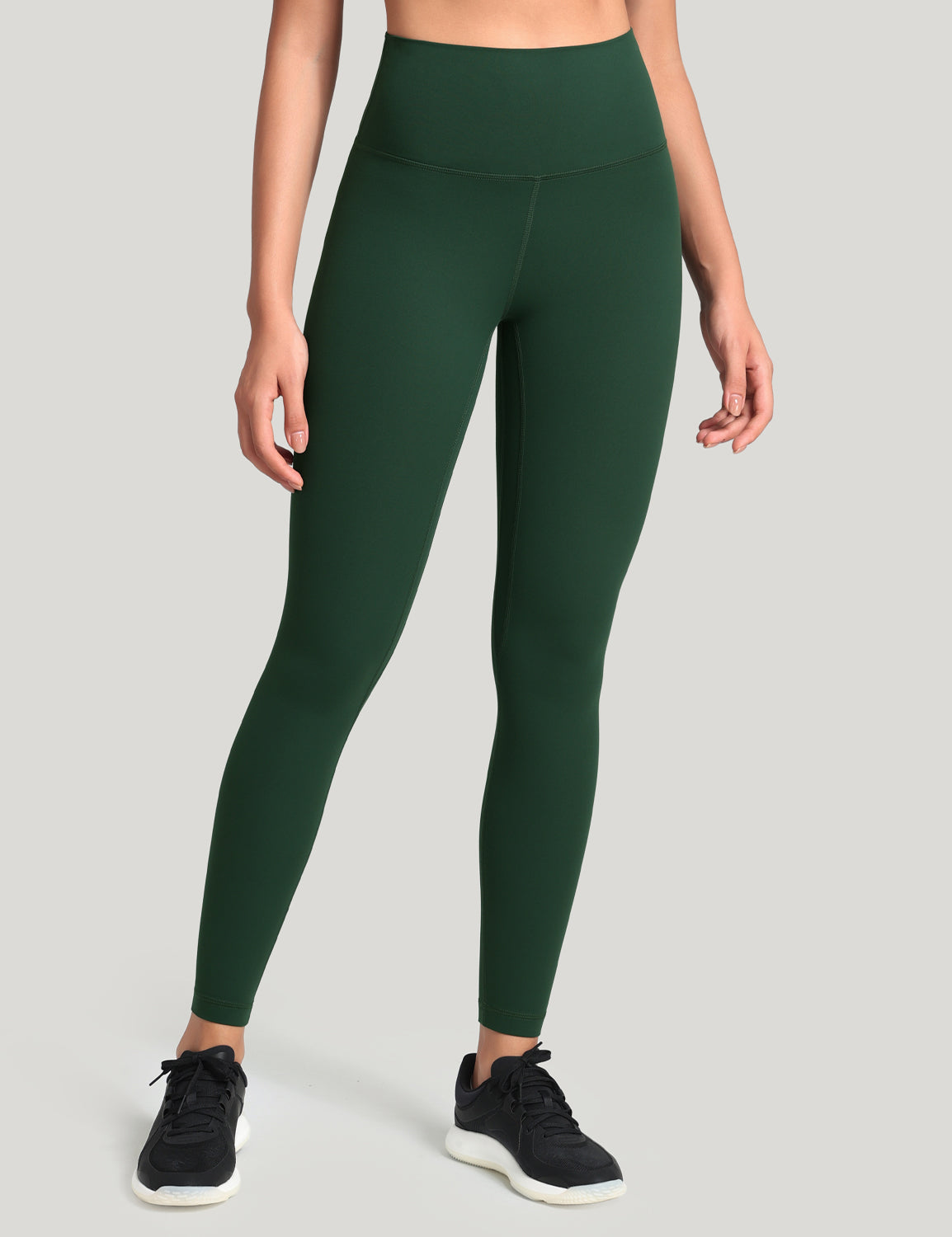 HeyNuts Workout Pro Full Length Yoga Leggings for Tall Women, Tummy Control Compression Athletic Yoga Pants 28''