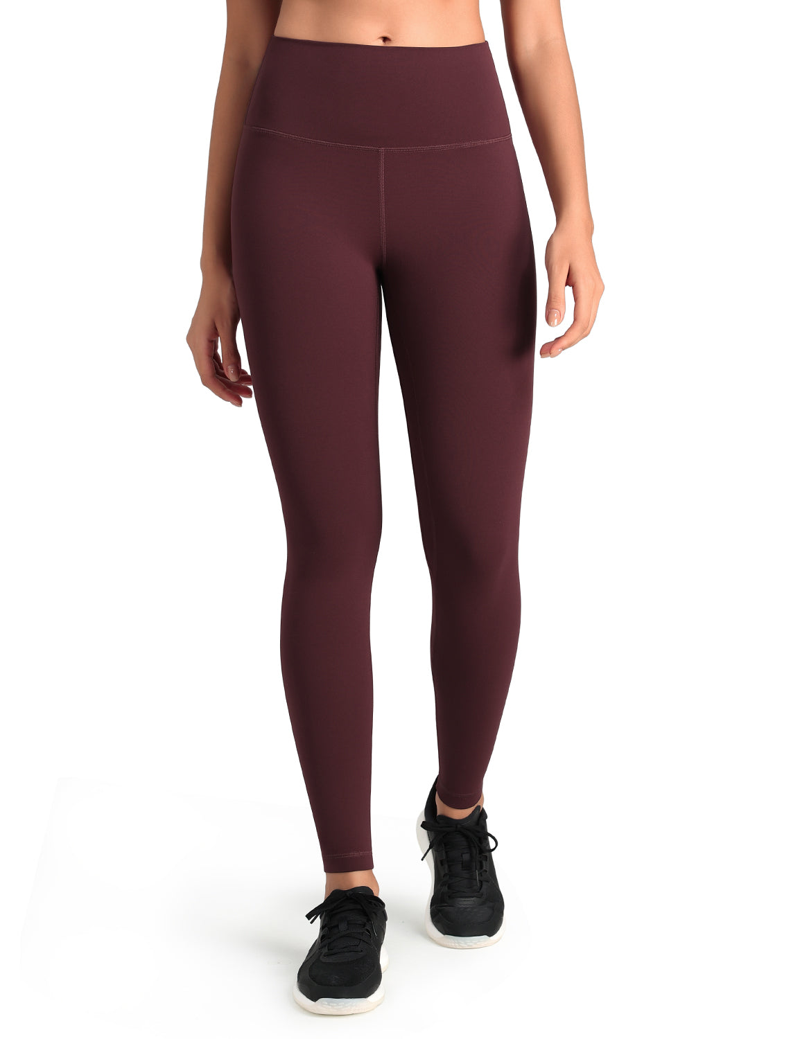 HeyNuts Workout Pro Full Length Yoga Leggings for Tall Women, Tummy Control Compression Athletic Yoga Pants 28''