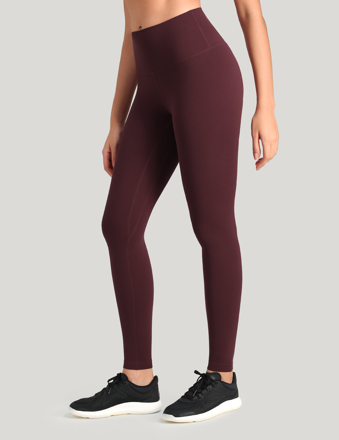 HeyNuts Workout Pro Full Length Yoga Leggings for Tall Women, Tummy Control Compression Athletic Yoga Pants 28''