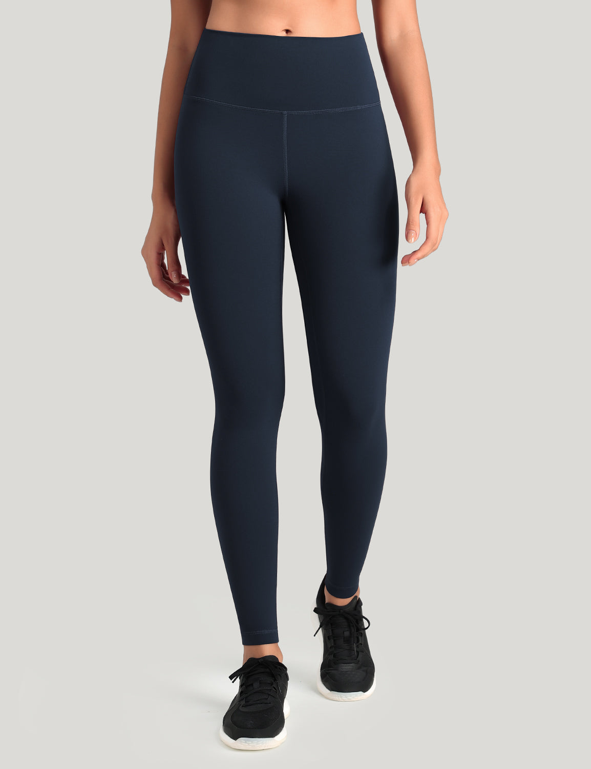 HeyNuts Workout Pro Full Length Yoga Leggings for Tall Women, Tummy Control Compression Athletic Yoga Pants 28''