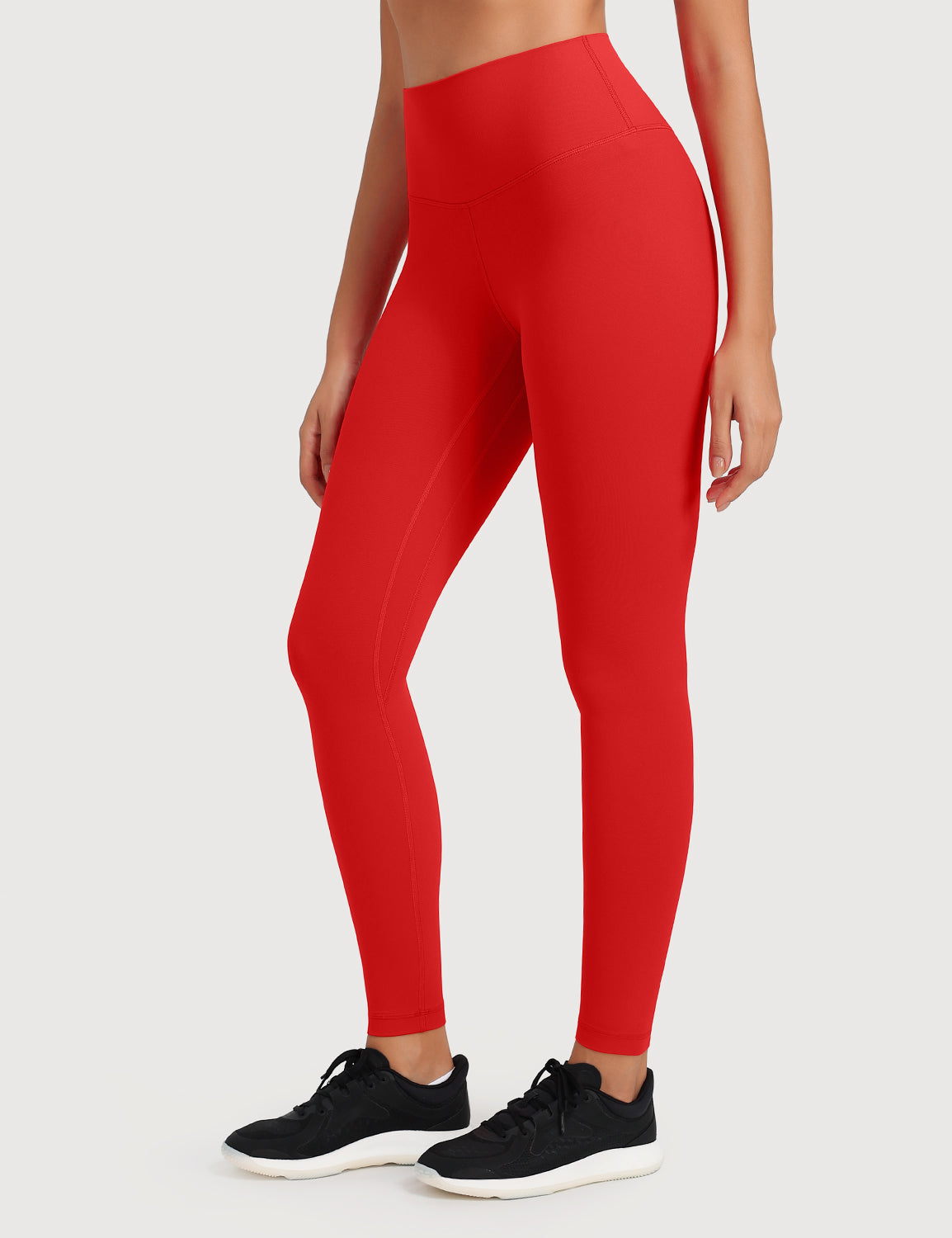 HeyNuts Workout Pro Full Length Yoga Leggings for Tall Women, Tummy Control Compression Athletic Yoga Pants 28''