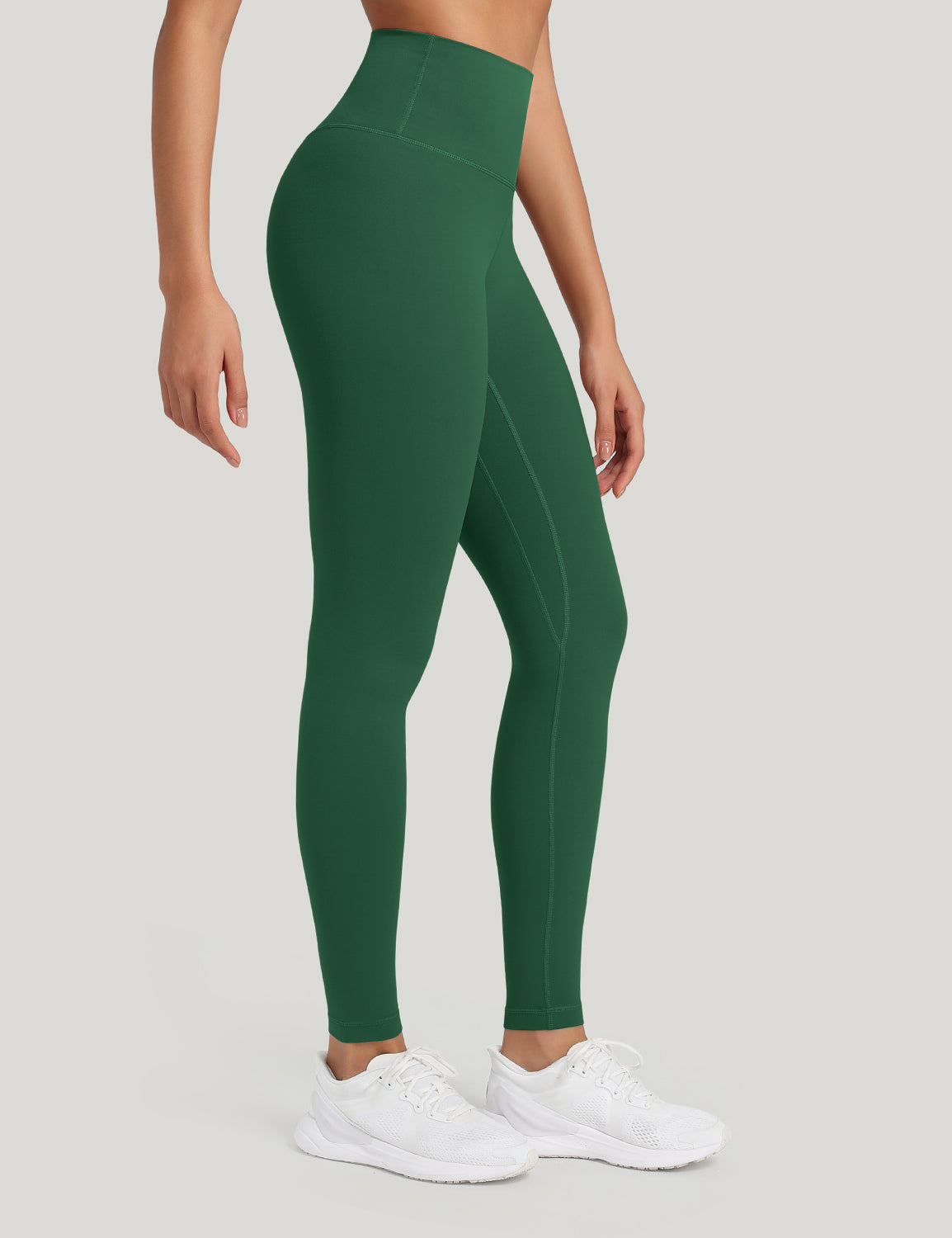 HeyNuts Workout Pro Full Length Yoga Leggings for Tall Women, Tummy Control Compression Athletic Yoga Pants 28''