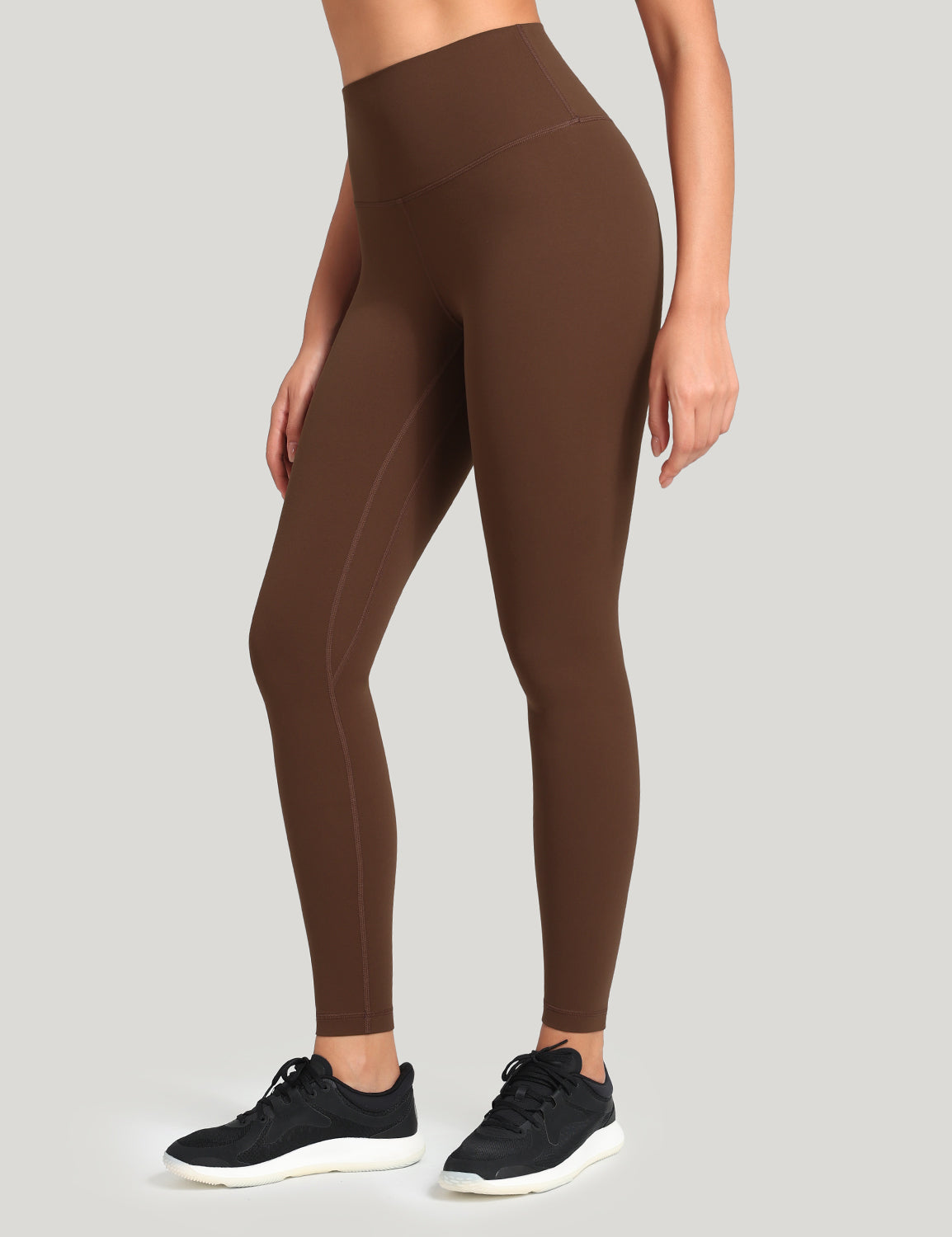 HeyNuts Workout Pro Full Length Yoga Leggings for Tall Women, Tummy Control Compression Athletic Yoga Pants 28''