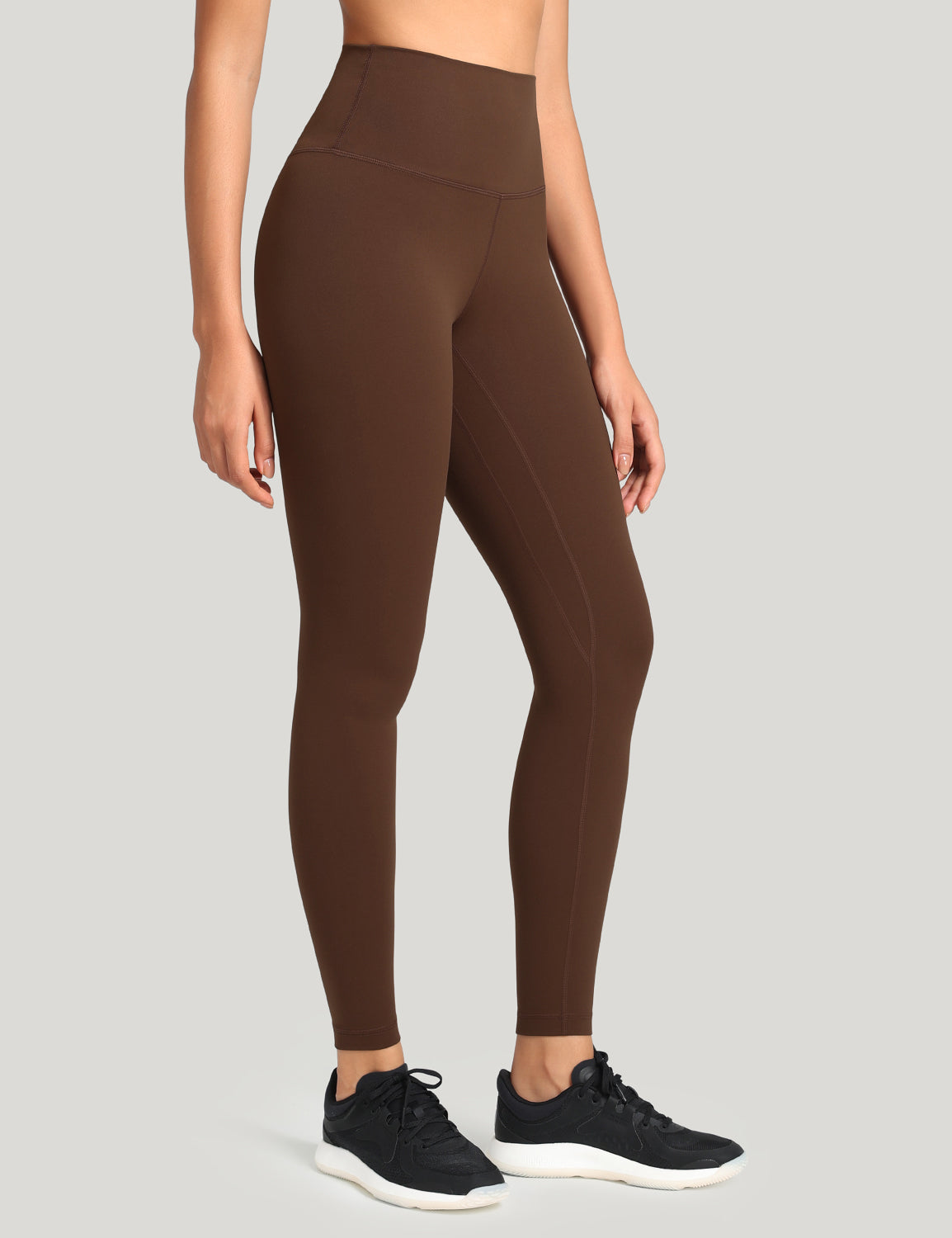 HeyNuts Workout Pro Full Length Yoga Leggings for Tall Women, Tummy Control Compression Athletic Yoga Pants 28''