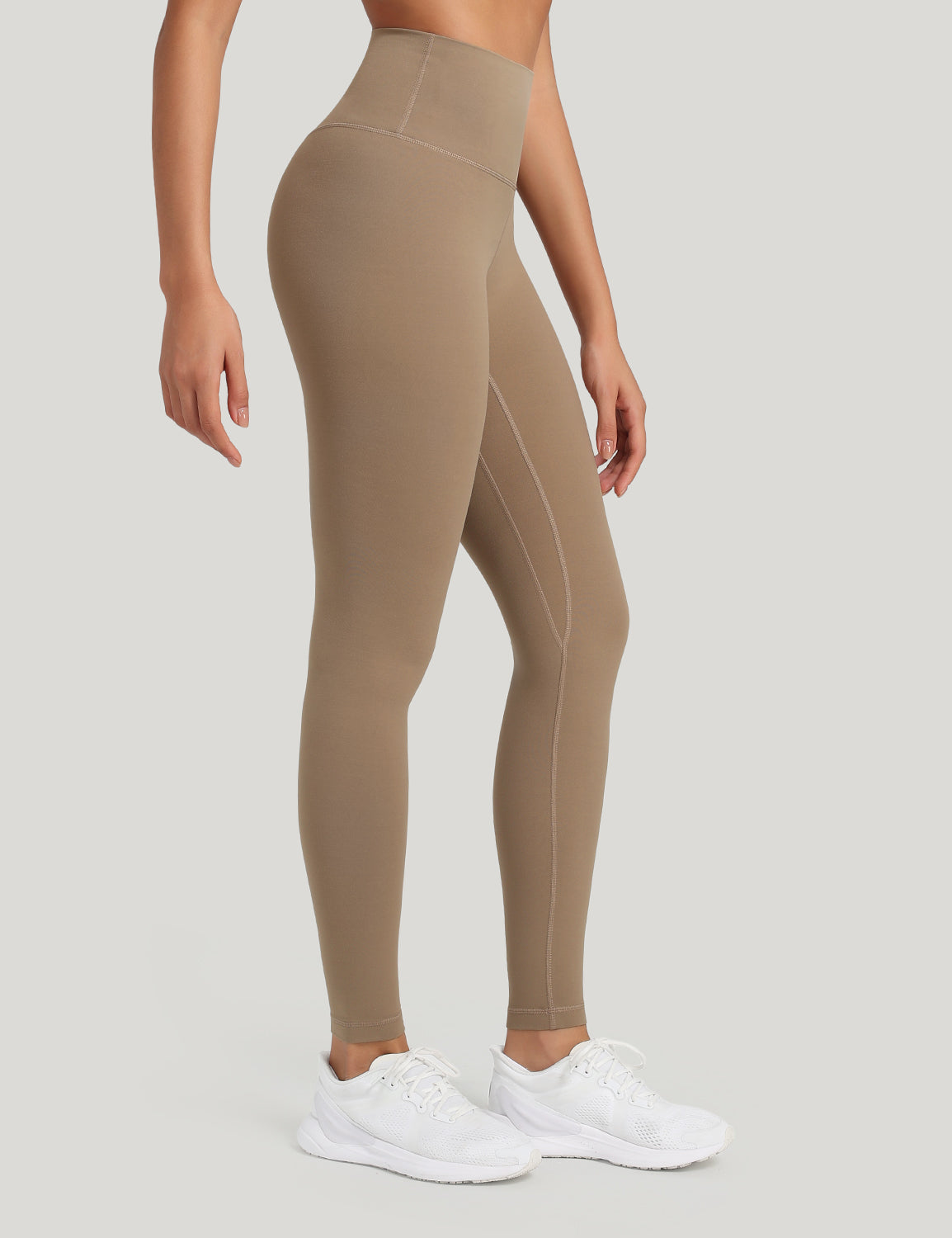 HeyNuts Workout Pro Full Length Yoga Leggings for Tall Women, Tummy Control Compression Athletic Yoga Pants 28''