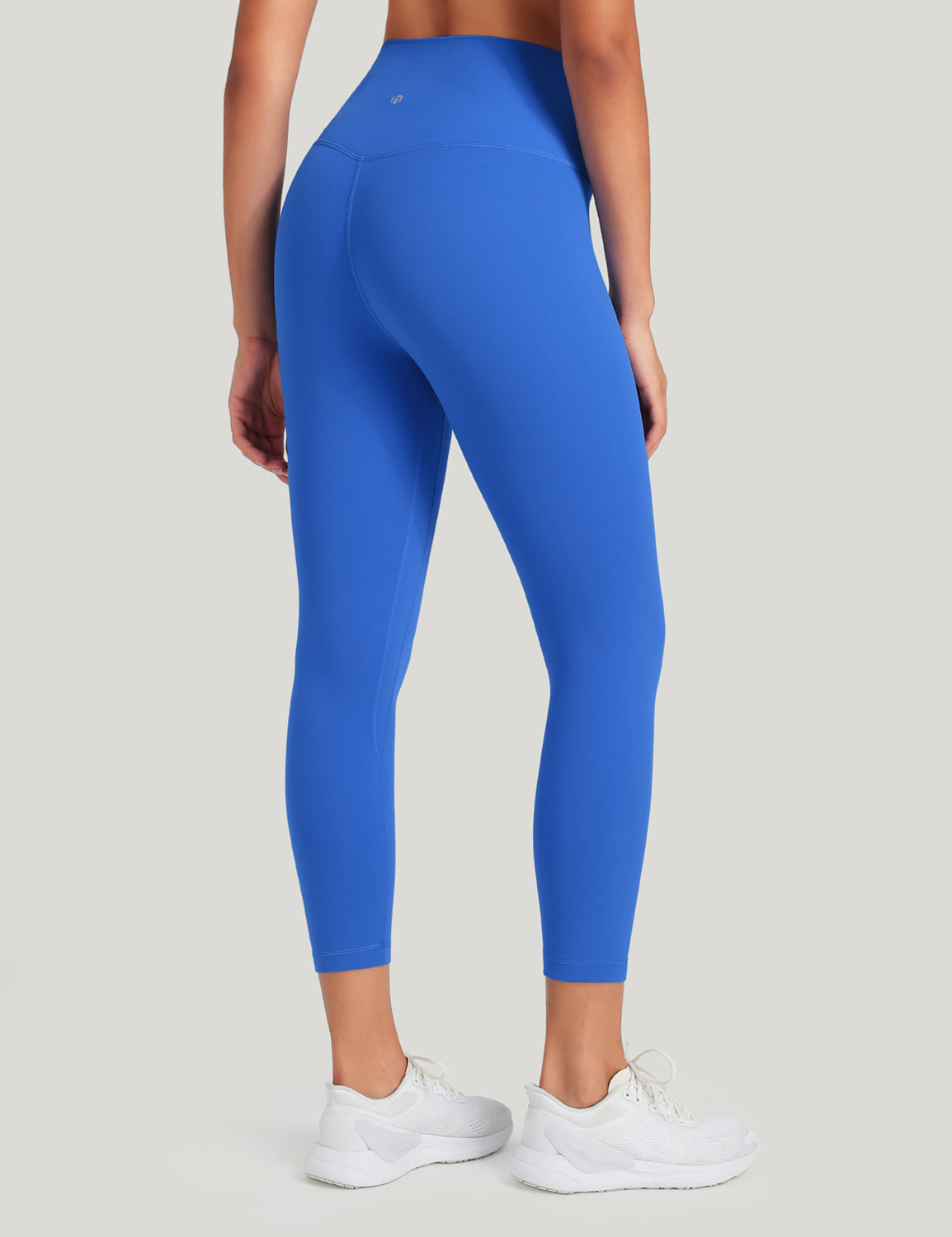 HeyNuts Workout Pro High Waisted Yoga Capris Leggings, Tummy Control Running Exercise Cropped Pant 21''
